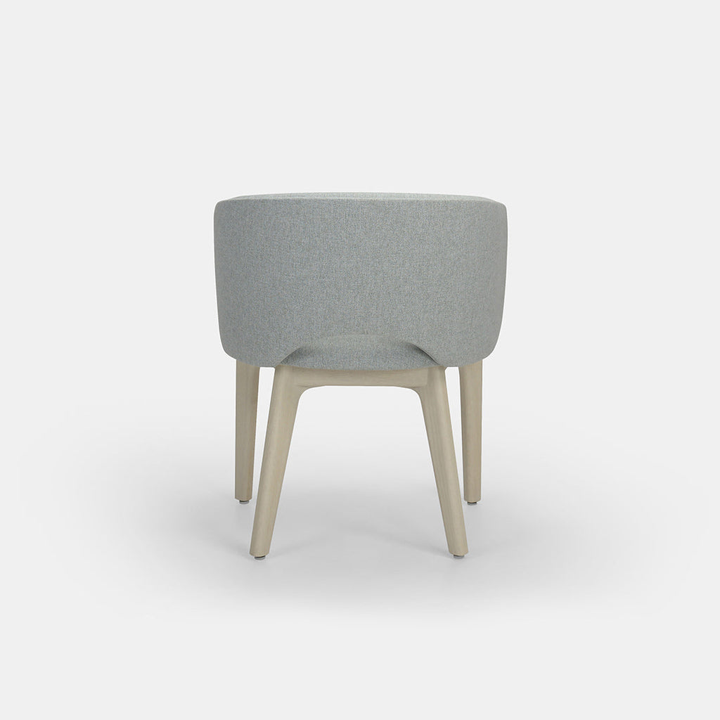 Chaise de salle à manger Mezzaluna avec dossier rembourré