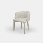 Chaise de salle à manger Mezzaluna avec dossier rembourré