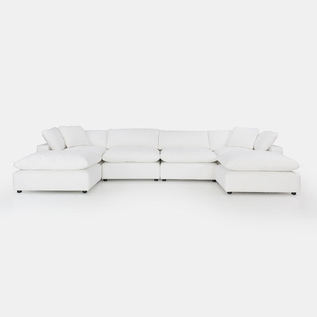 Canapé d'angle Como - 6 pièces