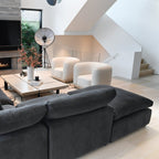 Canapé d'angle Como - 7 pièces